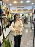 شومیز زنانه مدل گیپور لطیف کد 075