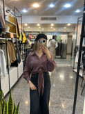 شومیز زنانه سگک دار کد 0۵۴