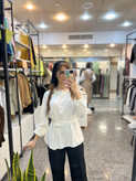 شومیز زنانه کمربند دار کد 071