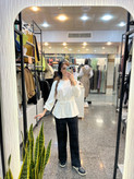 شومیز زنانه کمربند دار کد 071