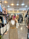 ست شومیز و سارافون زنانه کد ۰۲۰