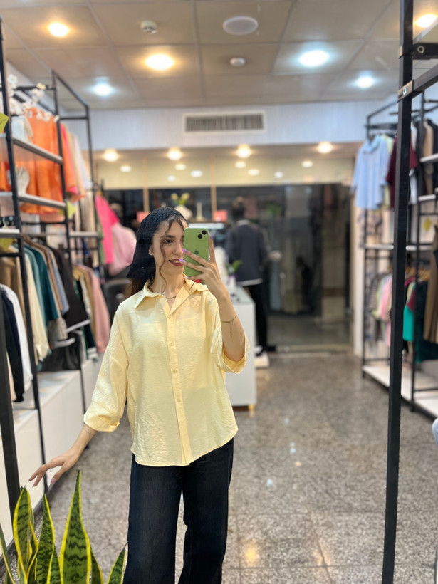 شومیز پری زنانه مدل بیسیک فری سایز کد 0108