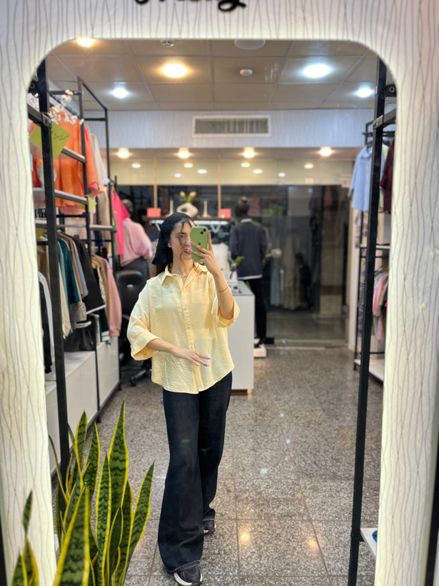 شومیز پری زنانه مدل بیسیک فری سایز کد 0108
