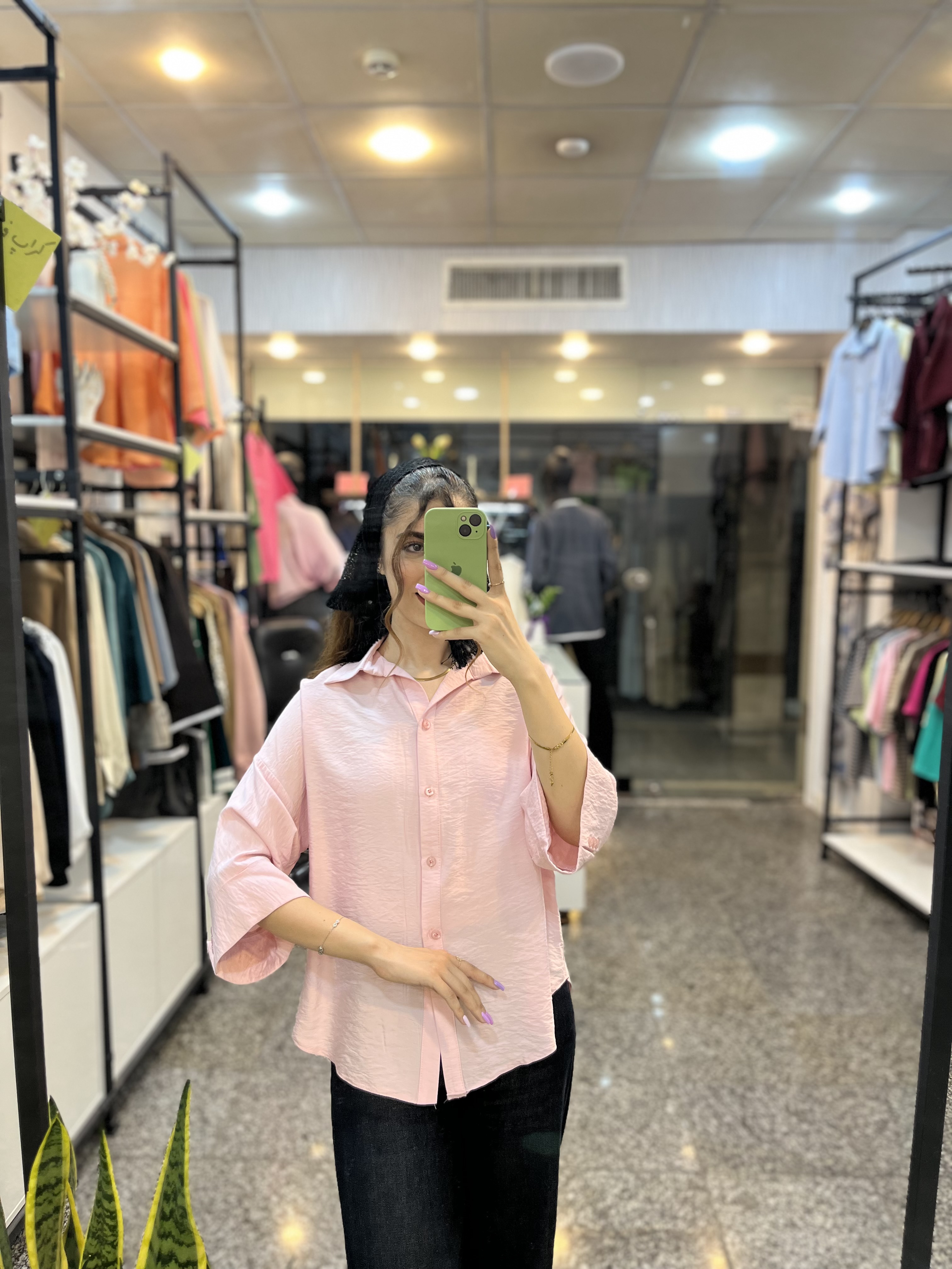 شومیز پری زنانه مدل بیسیک فری سایز کد 0108